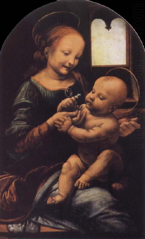 Madonna with a Flower, Leonardo  Da Vinci